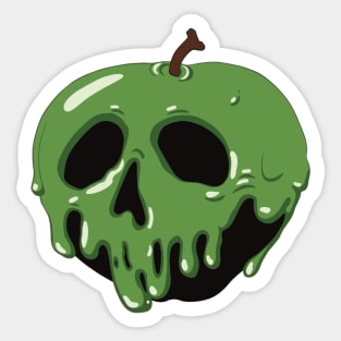 Poison Green Apple Sticker